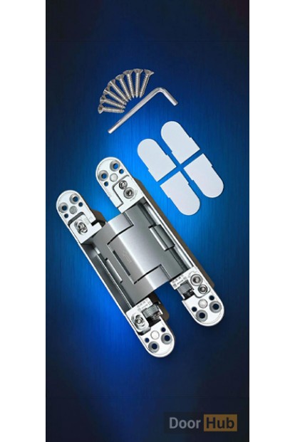3D Concealed Hydraulic Hinge 50kg UAE – Adjustable Soft Close Hidden Door Hinge